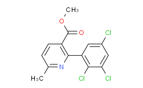AM29524 | 1361659-83-7 | Methyl 6-methyl-2-(2,3,5-trichlorophenyl)nicotinate