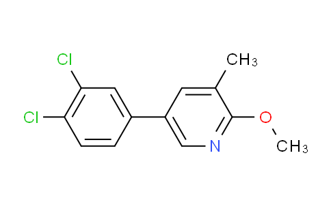 AM29534 | 1361877-69-1 | 5-(3,4-Dichlorophenyl)-2-methoxy-3-methylpyridine