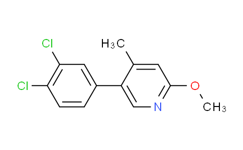 AM29535 | 1361692-58-1 | 5-(3,4-Dichlorophenyl)-2-methoxy-4-methylpyridine