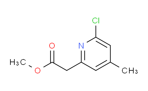 AM29617 | 1256785-23-5 | Methyl 6-chloro-4-methylpyridine-2-acetate