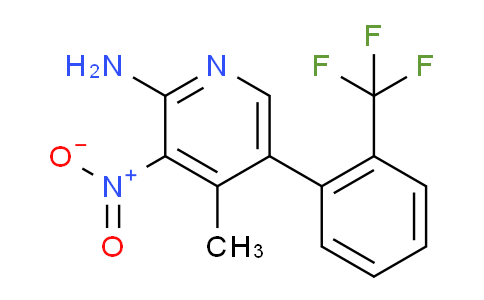 AM29643 | 1261477-58-0 | 2-Amino-4-methyl-3-nitro-5-(2-(trifluoromethyl)phenyl)pyridine