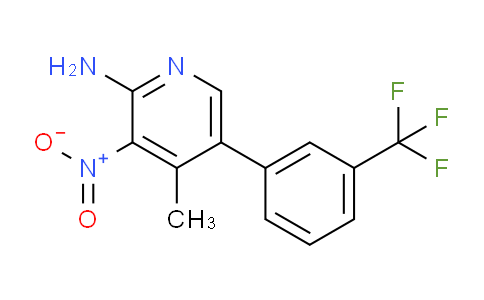 AM29644 | 1261600-08-1 | 2-Amino-4-methyl-3-nitro-5-(3-(trifluoromethyl)phenyl)pyridine