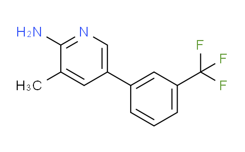 2-Amino-3-methyl-5-(3-(trifluoromethyl)phenyl)pyridine