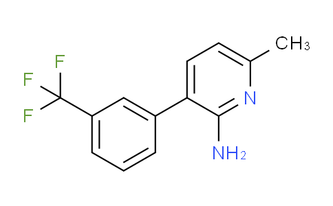AM29665 | 1261813-71-1 | 2-Amino-6-methyl-3-(3-(trifluoromethyl)phenyl)pyridine