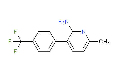 AM29666 | 1261493-72-4 | 2-Amino-6-methyl-3-(4-(trifluoromethyl)phenyl)pyridine