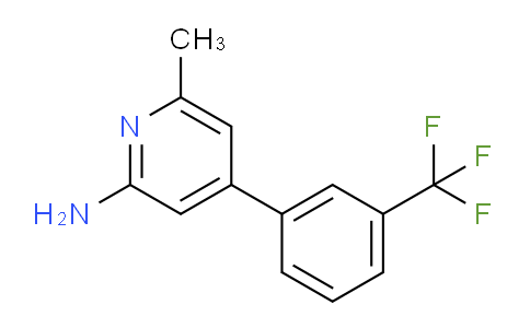 AM29668 | 1261805-11-1 | 2-Amino-6-methyl-4-(3-(trifluoromethyl)phenyl)pyridine