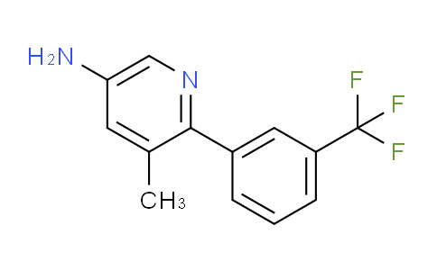 AM29686 | 1261870-43-2 | 5-Amino-3-methyl-2-(3-(trifluoromethyl)phenyl)pyridine