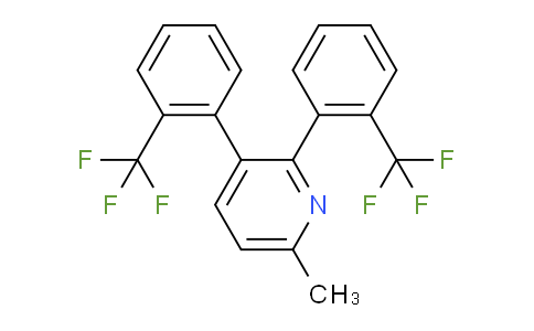 2,3-Bis(2-(trifluoromethyl)phenyl)-6-methylpyridine
