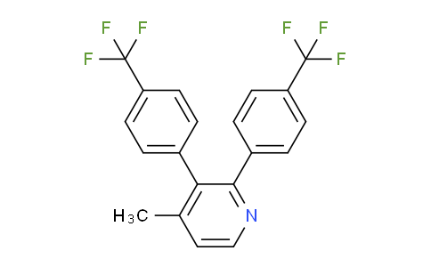 2,3-Bis(4-(trifluoromethyl)phenyl)-4-methylpyridine