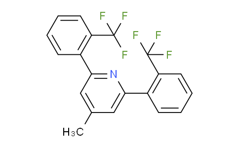 AM29704 | 1261755-71-8 | 2,6-Bis(2-(trifluoromethyl)phenyl)-4-methylpyridine