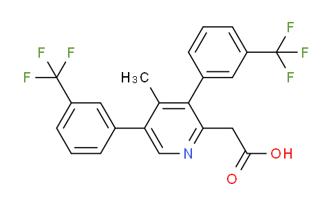 AM29718 | 1261755-78-5 | 3,5-Bis(3-(trifluoromethyl)phenyl)-4-methylpyridine-2-acetic acid