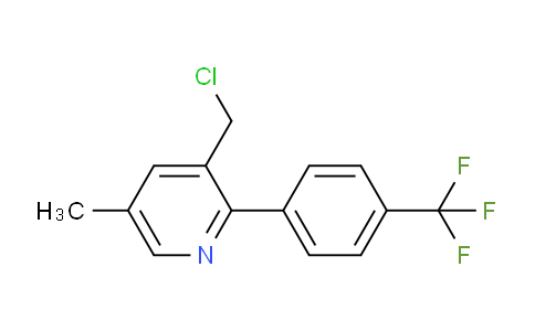 AM29729 | 1261738-81-1 | 3-(Chloromethyl)-5-methyl-2-(4-(trifluoromethyl)phenyl)pyridine