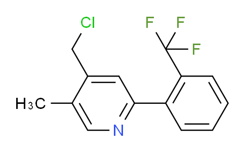 AM29742 | 1261789-08-5 | 4-(Chloromethyl)-5-methyl-2-(2-(trifluoromethyl)phenyl)pyridine