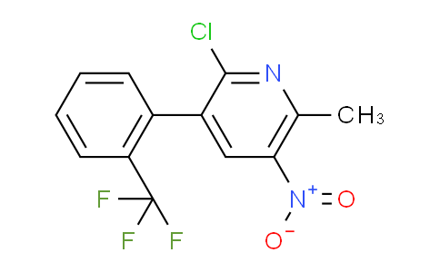 AM29750 | 1261756-94-8 | 2-Chloro-6-methyl-5-nitro-3-(2-(trifluoromethyl)phenyl)pyridine