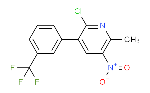 AM29751 | 1261738-90-2 | 2-Chloro-6-methyl-5-nitro-3-(3-(trifluoromethyl)phenyl)pyridine