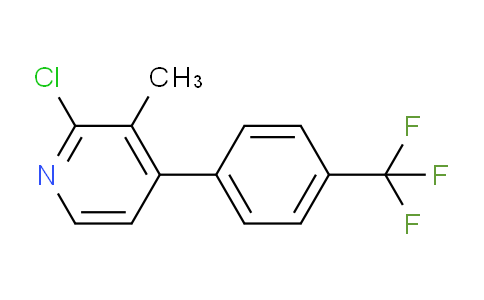 2-Chloro-3-methyl-4-(4-(trifluoromethyl)phenyl)pyridine