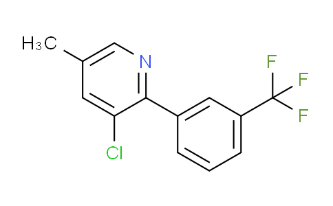 3-Chloro-5-methyl-2-(3-(trifluoromethyl)phenyl)pyridine