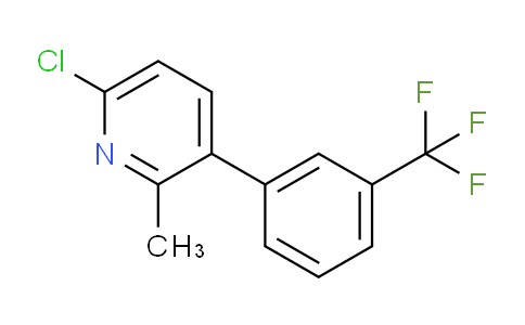 6-Chloro-2-methyl-3-(3-(trifluoromethyl)phenyl)pyridine