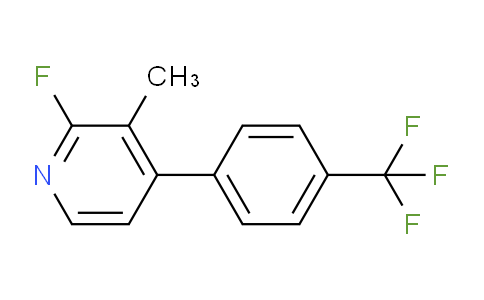 2-Fluoro-3-methyl-4-(4-(trifluoromethyl)phenyl)pyridine