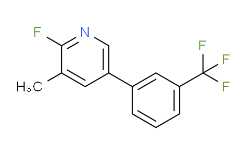 2-Fluoro-3-methyl-5-(3-(trifluoromethyl)phenyl)pyridine