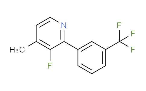 AM29843 | 1261439-69-3 | 3-Fluoro-4-methyl-2-(3-(trifluoromethyl)phenyl)pyridine