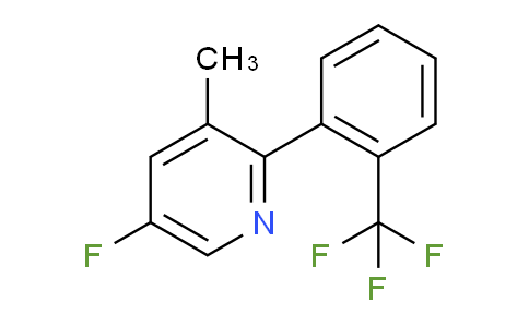 AM29846 | 1261493-80-4 | 5-Fluoro-3-methyl-2-(2-(trifluoromethyl)phenyl)pyridine