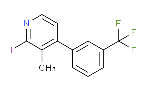 2-Iodo-3-methyl-4-(3-(trifluoromethyl)phenyl)pyridine