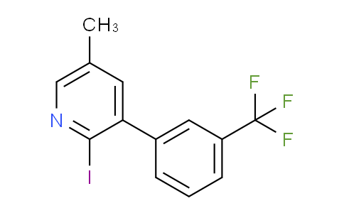 2-Iodo-5-methyl-3-(3-(trifluoromethyl)phenyl)pyridine