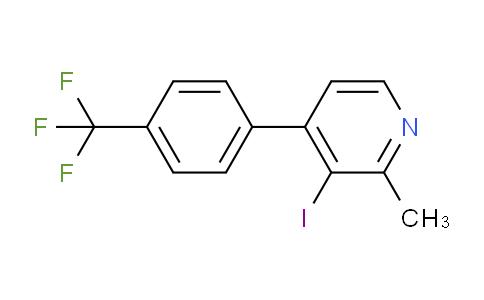 3-Iodo-2-methyl-4-(4-(trifluoromethyl)phenyl)pyridine