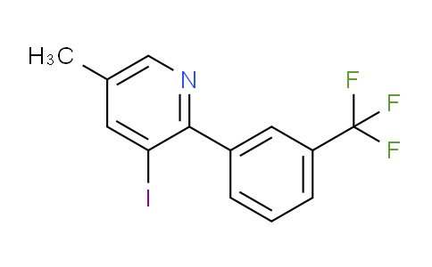 3-Iodo-5-methyl-2-(3-(trifluoromethyl)phenyl)pyridine