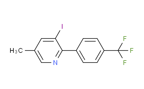 3-Iodo-5-methyl-2-(4-(trifluoromethyl)phenyl)pyridine