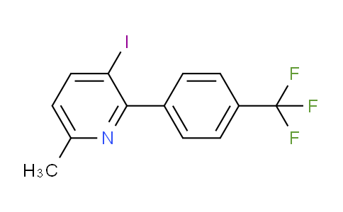 3-Iodo-6-methyl-2-(4-(trifluoromethyl)phenyl)pyridine