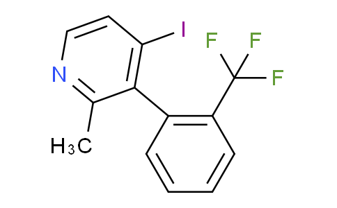 4-Iodo-2-methyl-3-(2-(trifluoromethyl)phenyl)pyridine