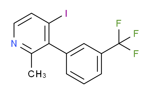 4-Iodo-2-methyl-3-(3-(trifluoromethyl)phenyl)pyridine