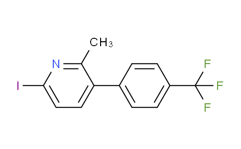 AM29908 | 1261756-33-5 | 6-Iodo-2-methyl-3-(4-(trifluoromethyl)phenyl)pyridine