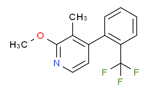 AM29909 | 1261497-63-5 | 2-Methoxy-3-methyl-4-(2-(trifluoromethyl)phenyl)pyridine