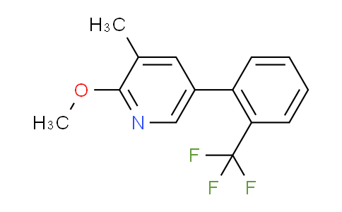 AM29912 | 1261845-84-4 | 2-Methoxy-3-methyl-5-(2-(trifluoromethyl)phenyl)pyridine