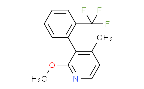 AM29915 | 1261578-85-1 | 2-Methoxy-4-methyl-3-(2-(trifluoromethyl)phenyl)pyridine