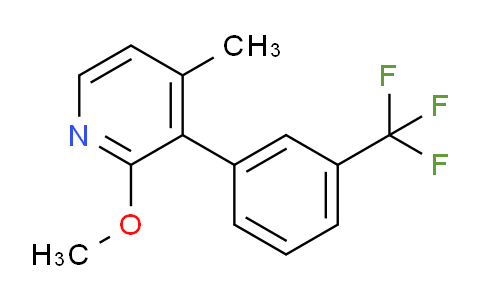 AM29916 | 1261627-46-6 | 2-Methoxy-4-methyl-3-(3-(trifluoromethyl)phenyl)pyridine