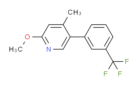 AM29919 | 1261594-67-5 | 2-Methoxy-4-methyl-5-(3-(trifluoromethyl)phenyl)pyridine