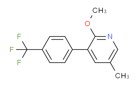 AM29923 | 1261756-61-9 | 2-Methoxy-5-methyl-3-(4-(trifluoromethyl)phenyl)pyridine