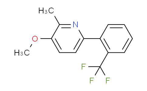 AM29936 | 1261632-04-5 | 3-Methoxy-2-methyl-6-(2-(trifluoromethyl)phenyl)pyridine