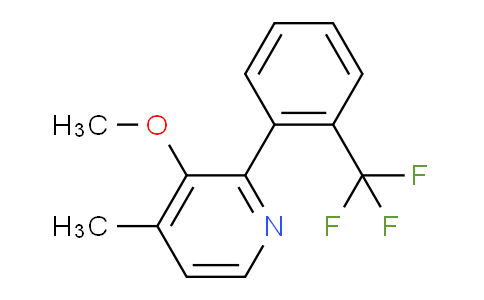 AM29939 | 1261466-83-4 | 3-Methoxy-4-methyl-2-(2-(trifluoromethyl)phenyl)pyridine