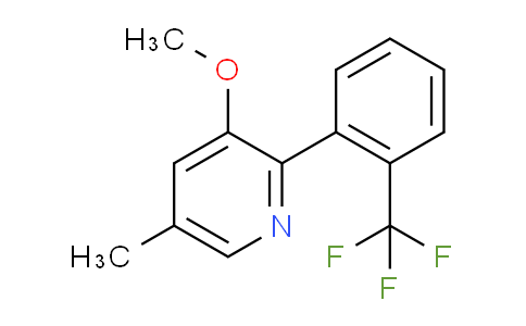 AM29942 | 1261818-12-5 | 3-Methoxy-5-methyl-2-(2-(trifluoromethyl)phenyl)pyridine