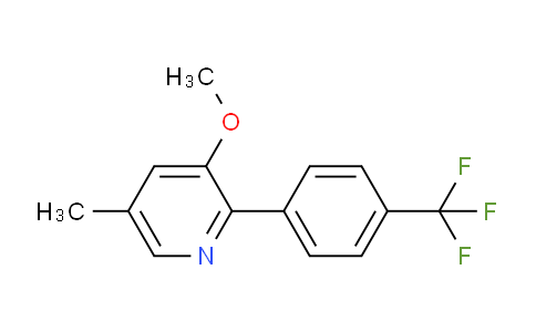AM29944 | 1261474-08-1 | 3-Methoxy-5-methyl-2-(4-(trifluoromethyl)phenyl)pyridine