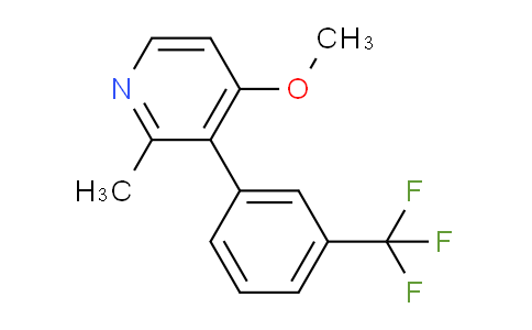 4-Methoxy-2-methyl-3-(3-(trifluoromethyl)phenyl)pyridine
