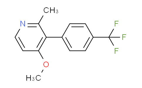 4-Methoxy-2-methyl-3-(4-(trifluoromethyl)phenyl)pyridine