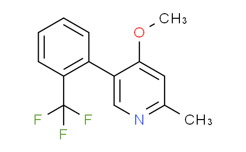 4-Methoxy-2-methyl-5-(2-(trifluoromethyl)phenyl)pyridine