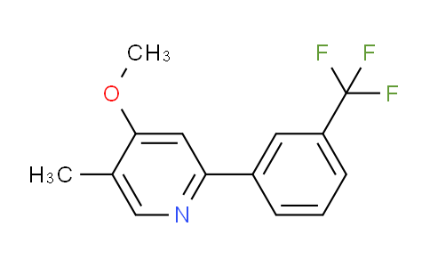 AM29961 | 1261872-16-5 | 4-Methoxy-5-methyl-2-(3-(trifluoromethyl)phenyl)pyridine