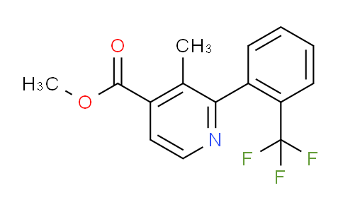 AM29972 | 1261599-92-1 | Methyl 3-methyl-2-(2-(trifluoromethyl)phenyl)isonicotinate